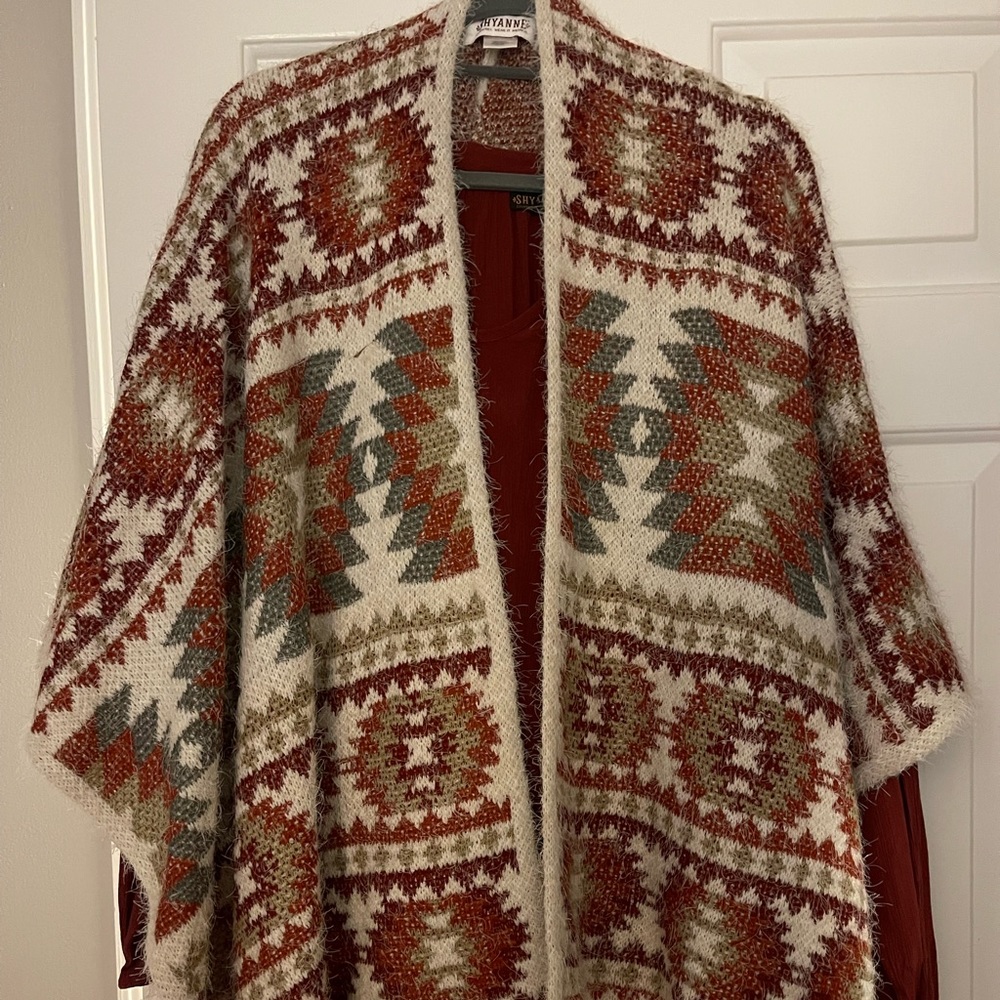 Shyanne western sweater and matching long sleeve blouse